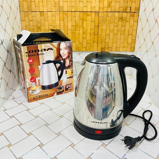 کتری برقی استیل ۲ لیتری JIHAM مدل EJ-80050